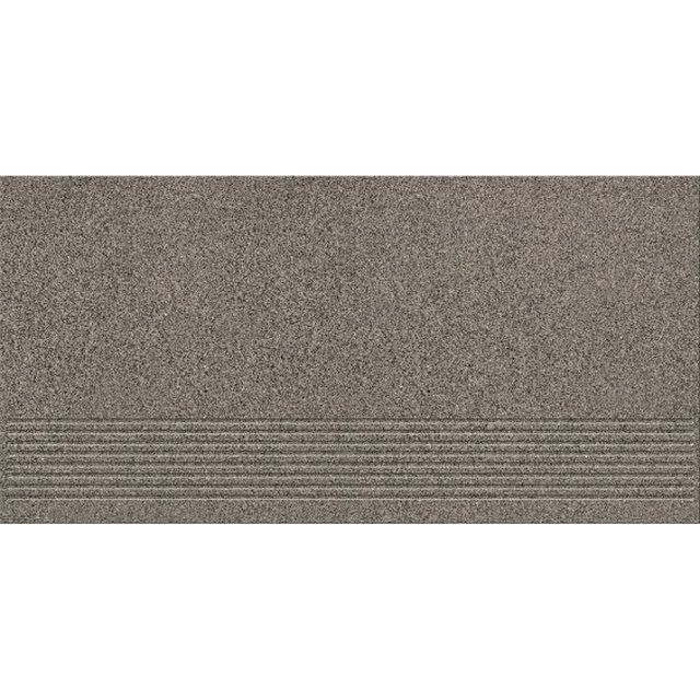 Gres techniczny stopnica KALLISTO graphite mat 29,7x59,8 gat. I