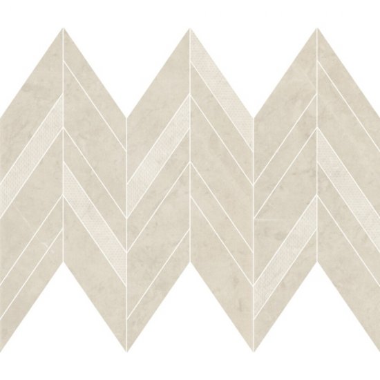 Płytka ścienna mozaika MANZILA beige chevron mix mat 25,5x29,8 gat. I