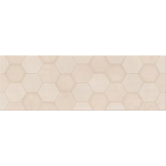 Płytka ścienna BRAZIL cream hexagon glossy 20x60 gat. I