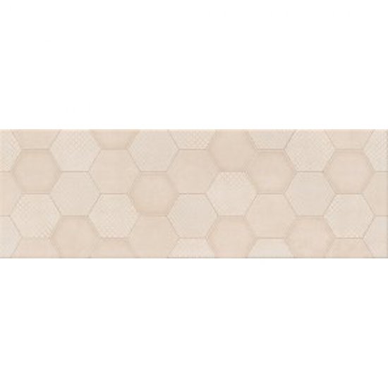 Płytka ścienna BRAZIL cream hexagon glossy 20x60 gat. I