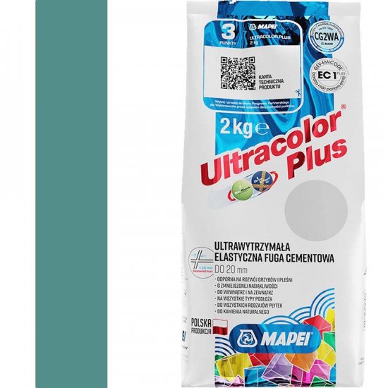 Fuga elastyczna MAPEI ULTRACOLOR PLUS 171 2 kg