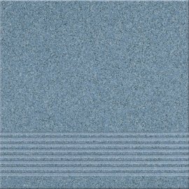 Gres techniczny stopnica KALLISTO K8 blue mat 29,7x29,7 gat. II