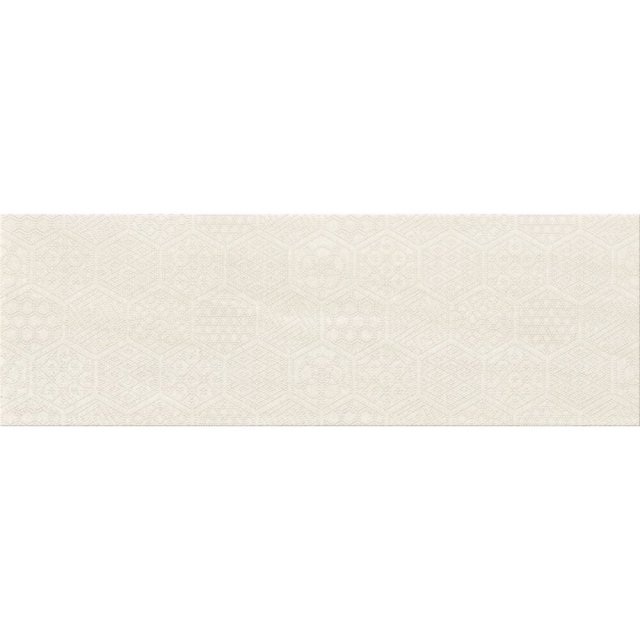 Płytka ścienna inserto BANTU cream heksagon glossy 20x60 gat. II