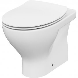 Miska WC stojąca MODUO 010 deska MODUO/DELFI duroplast