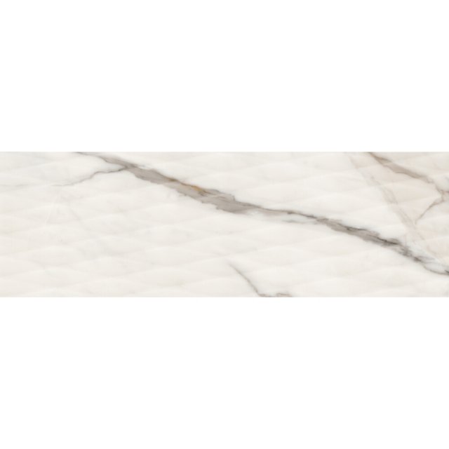 Płytka ścienna BLUERIVER white structure satin 24x74 gat. I