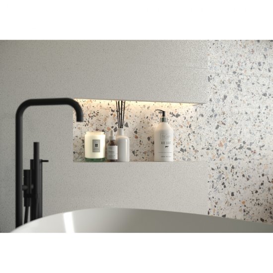 Gres szkliwiony HIKA TERAZZO MIX COLORS lappato 39,8x119,8