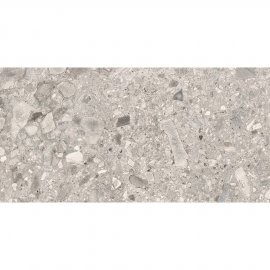 Gres szkliwiony KERMOS TERRAZZO NUOVO light grey mat 29,8x59,8 gat. II