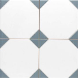 Gres szkliwiony hiszpański Realonda CANTERBURY BLUE mat 33x33 gat. I
