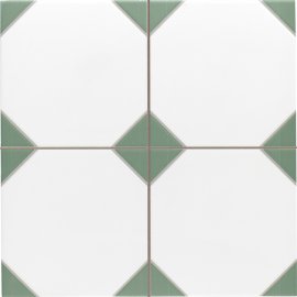 Gres szkliwiony hiszpański Realonda CANTERBURY GREEN mat 33x33 gat. I