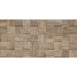 Gres szkliwiony dekor SILENT WOOD brown mat 29,7x59,8 gat. I