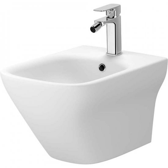 CERSANIT Bidet zawieszany LARGA SQUARE biały mat K677-039