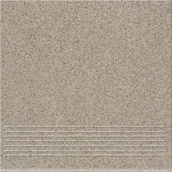 Gres techniczny stopnica HOPER grey mat 29,7x29,7 gat. II
