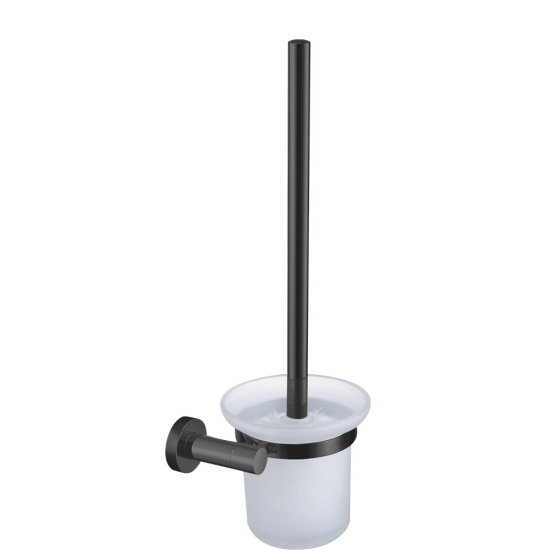 OMNIRES Szczotka toaletowa MODERN PROJECT grafit szczotkowany MP60620GR