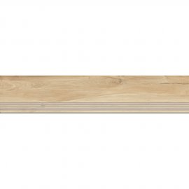 Gres szkliwiony stopnica Stn Ceramica HUAINE ROBLE mat 30x150 gat. I