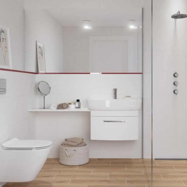 Płytka ścienna CHIARA white mat rektyfik 29,8x59,8 #058 gat. I