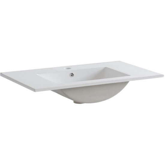 COMAD Umywalka meblowa LAVA WHITE 80 ceramiczna