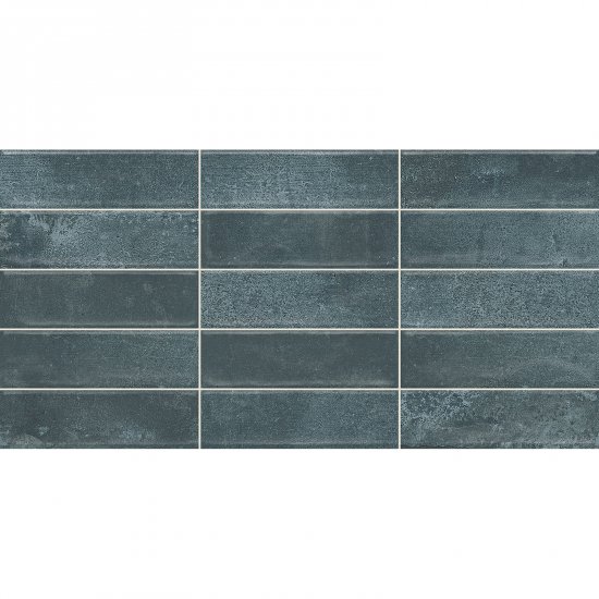 Płytka ścienna Paradyż MOHA BLUE BRICKS błyszcząca struktura 30x60 gat. II