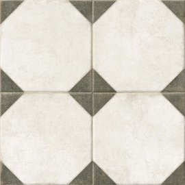 Gres szkliwiony VESSO patchwork green mat 42x42 gat. II