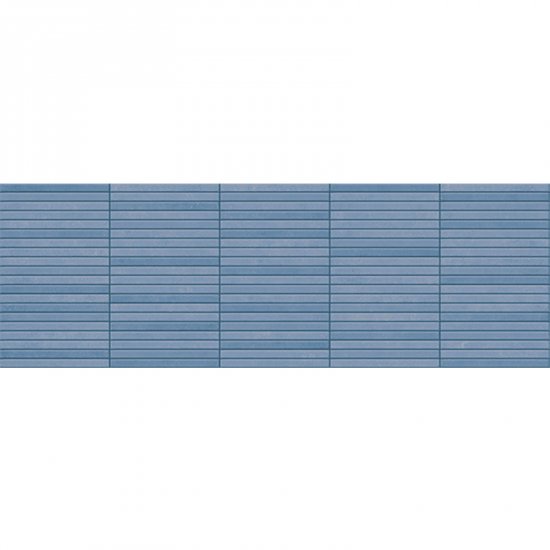 Płytka ścienna hiszpańska Mykonos STICK DARK BLUE mat 30x90 gat. I