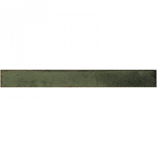 Płytka ścienna hiszpańska Mykonos MIXTIK GREEN błyszcząca 4,8x44,5 gat. I