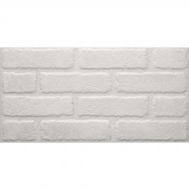 Gres szkliwiony włoski Antica Ceramica Rubiera BRICK WHITE mat 31x62 gat. I