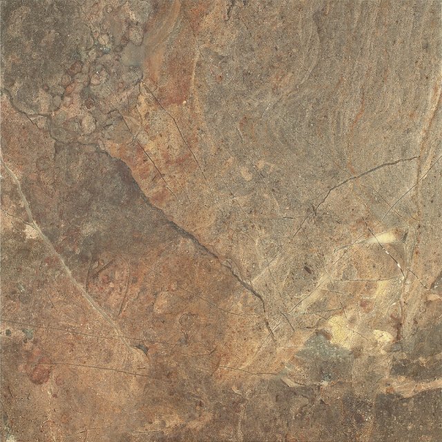 Gres szkliwiony RUSTYK brown mat 42x42 gat. I Cersanit