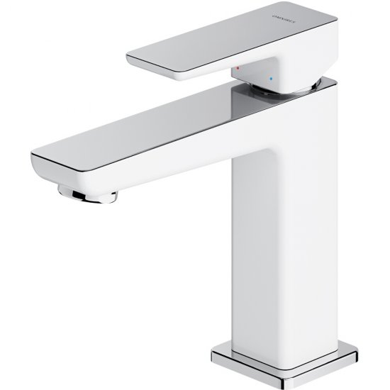 OMNIRES Bateria umywalkowa stojąca PARMA chrom biały połysk PM7410CRB