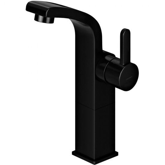 OMNIRES Bateria umywalkowa stojąca DARLING czarna półmat wysoka 24 cm DA5012BL