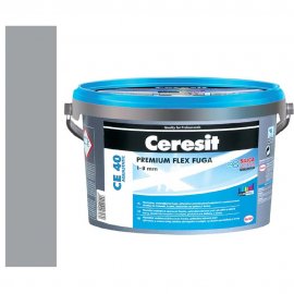 Fuga elastyczna CERESIT CE 40 FLEX GROUT steel 2 kg