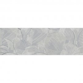 Płytka ścienna inserto FLOWER CEMENTO light grey mat 24x74 gat. I