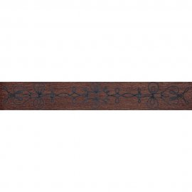 Gres szkliwiony listwa ANCONA brown classic mat 9x59,3 gat. I