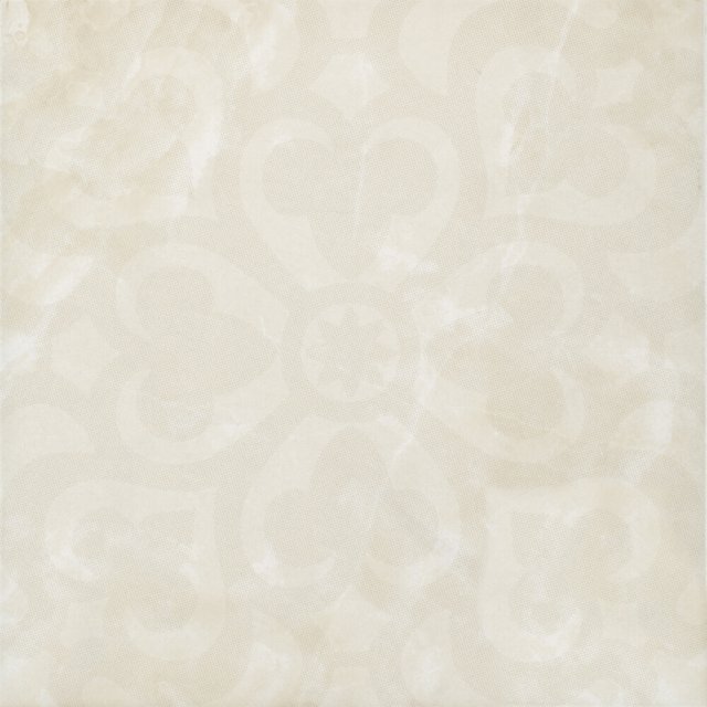 Gres szkliwiony dekor MISTO cream mat 45x45 gat. II