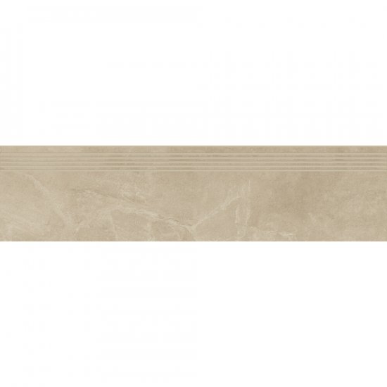 Gres szkliwiony stopnica MARENGO beige mat 29,8x119,8 gat. I