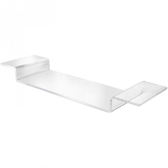 BESCO Półka na wannę CLEAR 70x20 transparentna PW-CL-70
