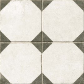 Gres szkliwiony VESSO patchwork green mat 42x42 gat. I Cersanit