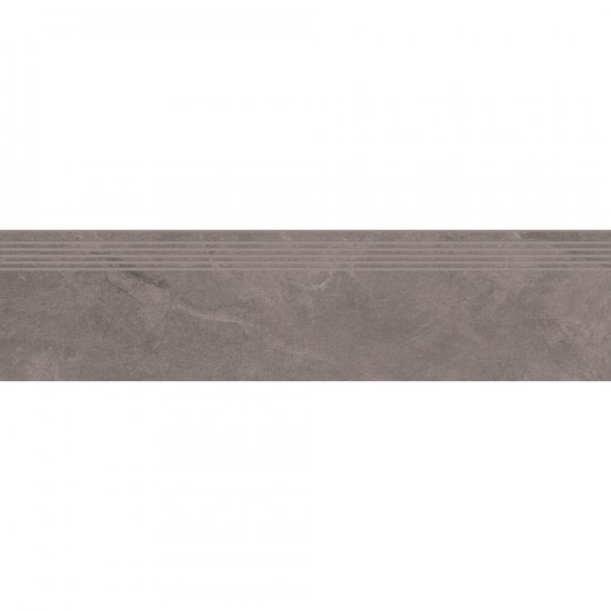 Gres szkliwiony stopnica MARENGO grey mat 29,8x119,8 gat. I