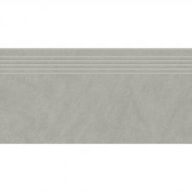 Gres szkliwiony stopnica RAGNAR grey mat 29,8x59,8 gat. I