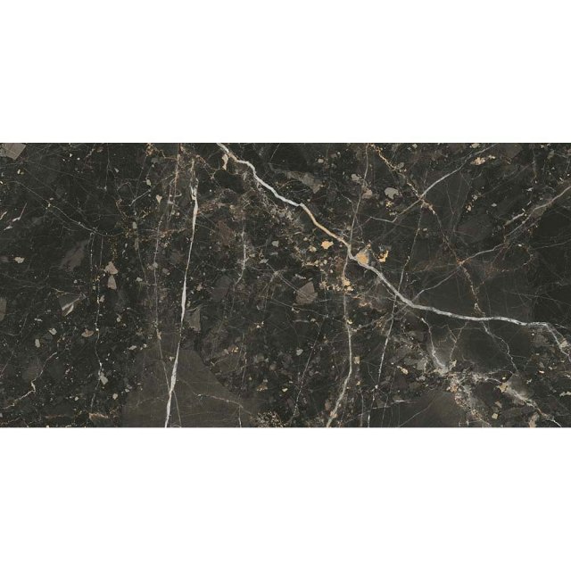 Gres szkliwiony NIGHT GARDEN black lappato mat 59,8x119,8 #626 gat. I Cersanit