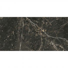 Gres szkliwiony NIGHT GARDEN black lappato mat 59,8x119,8 #626 gat. I Cersanit