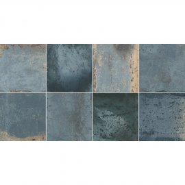 Płytka ścienna hiszpańska Geotiles PROVENCE BLUE glossy do fugowania 31,6x60 gat. I