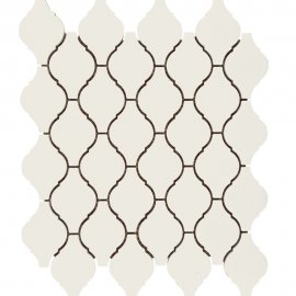 Mozaika gresowa white Arabesque mat 24,5x28,5 gat. I