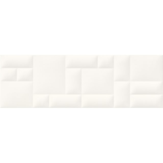 Płytka ścienna PILLOW GAME white structure mat 29x89 #240 gat. I