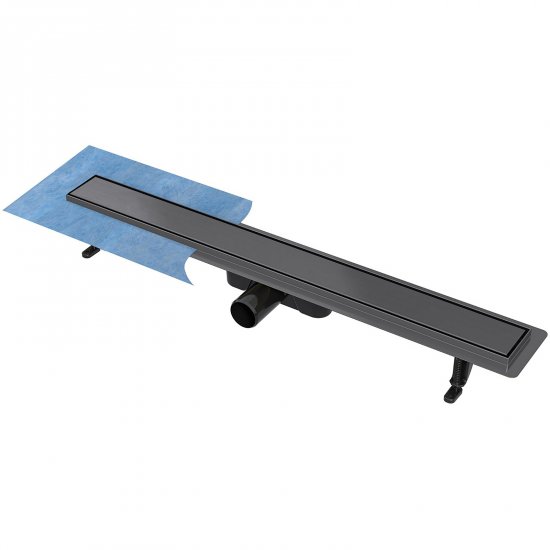 BESCO Odpływ liniowy VIGRO DUO 2w1 90 grafitowy OL-90 VGR