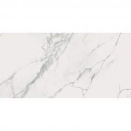 Gres szkliwiony CALACATTA MARBLE white mat 59,8x119,8 gat. I