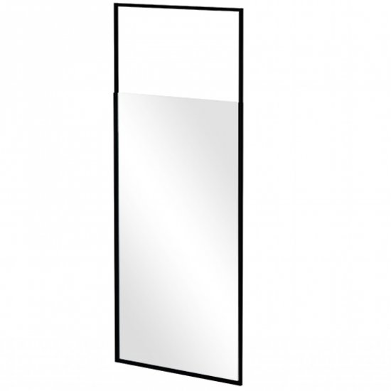 BESCO Kabina prysznicowa WALK-IN ICON BLACK 120x200 IC-120-200C