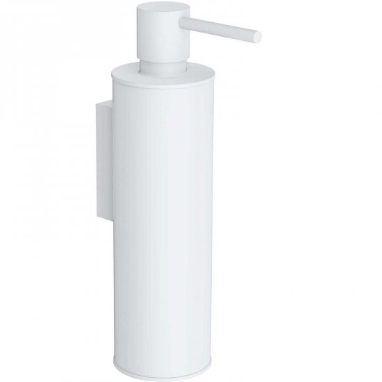 OMNIRES Dozownik mydła MODERN PROJECT ścienny biały mat MP60721WM