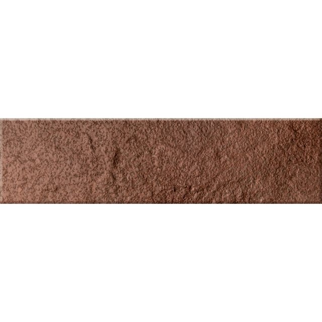 Klinkier elewacyjny SOLAR brown structure glossy 6,5x24,5 gat. II