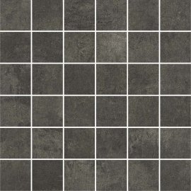 Gres szkliwiony mozaika TICA anthracite mat 29,8x29,8 gat. I
