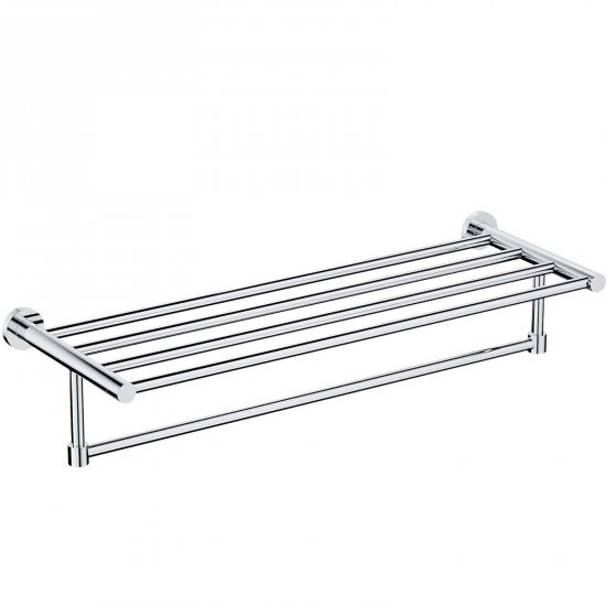 OMNIRES Półka ścienna na ręczniki MODERN PROJECT 60 cm chrom połysk MP60920CR
