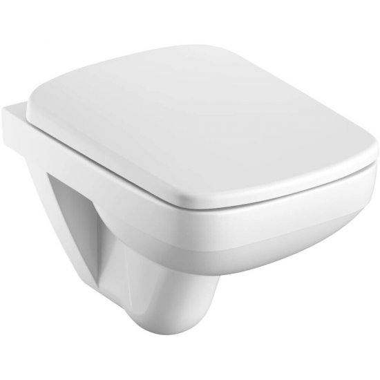 GEBERIT Miska WC podwieszana SELNOVA COMPACT krótka 35x48cm bez deski 501504007